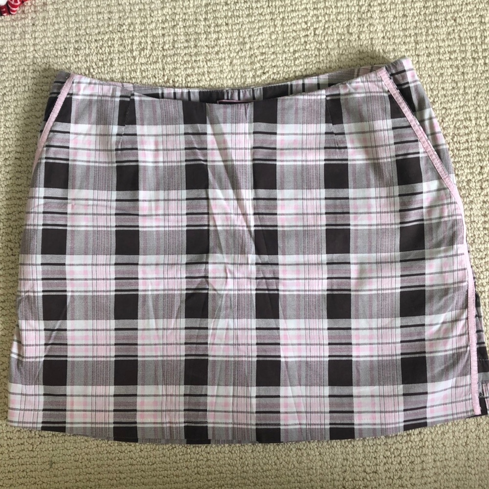 Golftini plaid skort with pockets